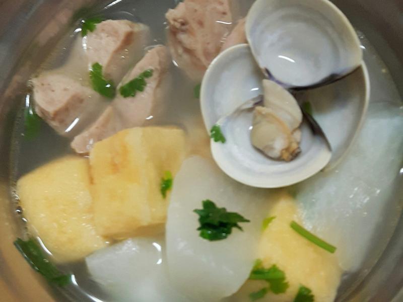 鲜甜美味白萝卜汤