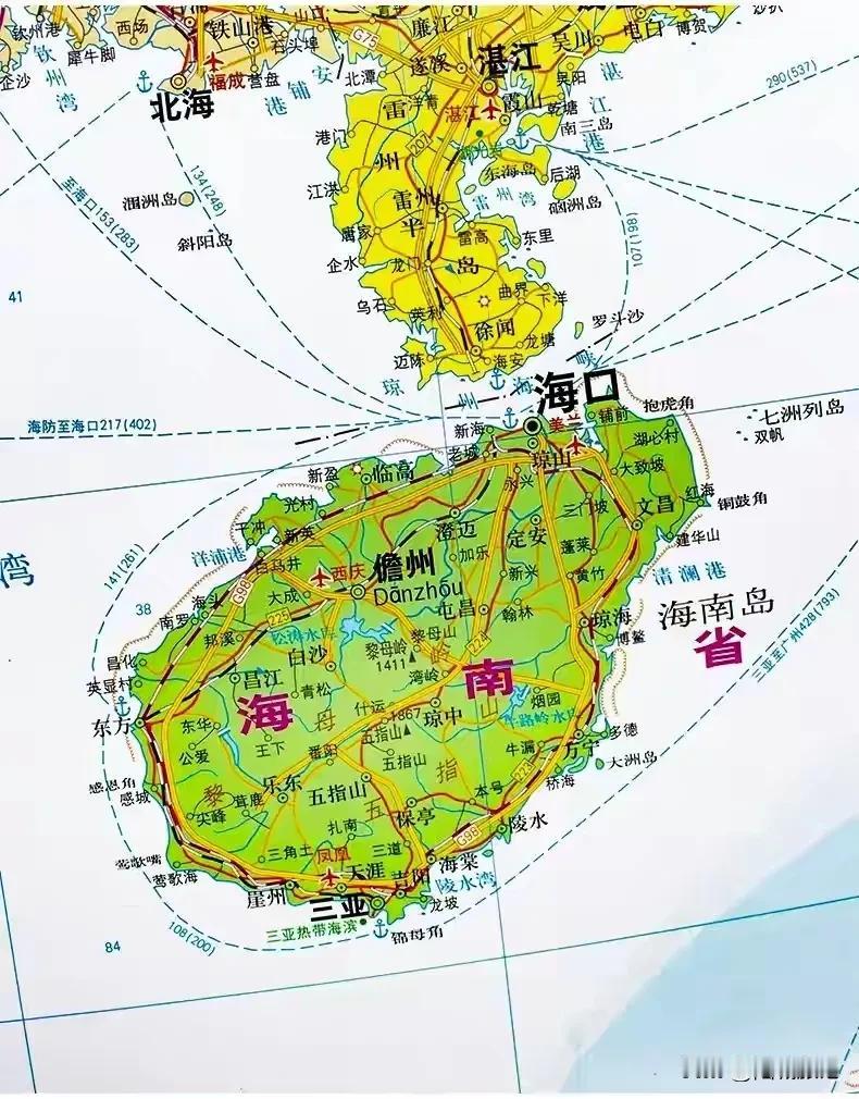 【中国海南：海南自贸港！】：①一线放开，二线管住。②一线海港（5个）：海口港、