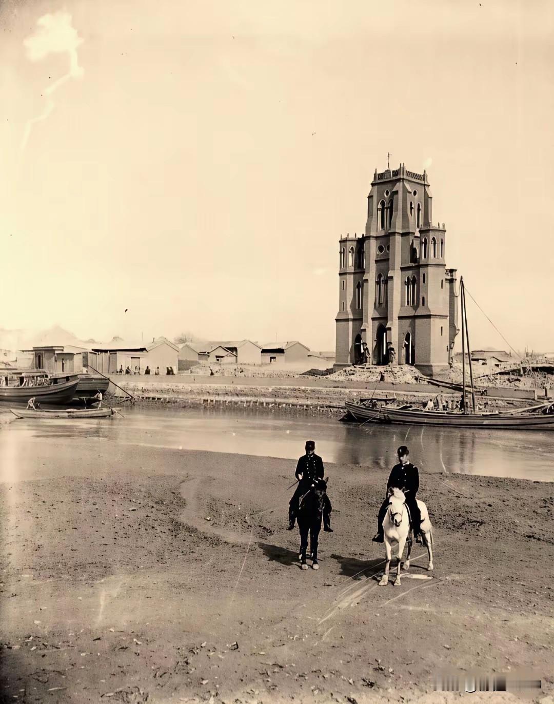 天津望海楼，为何本地人都不敢随意拍照？三毁三建，写尽晚清血泪天津海河边，矗立着