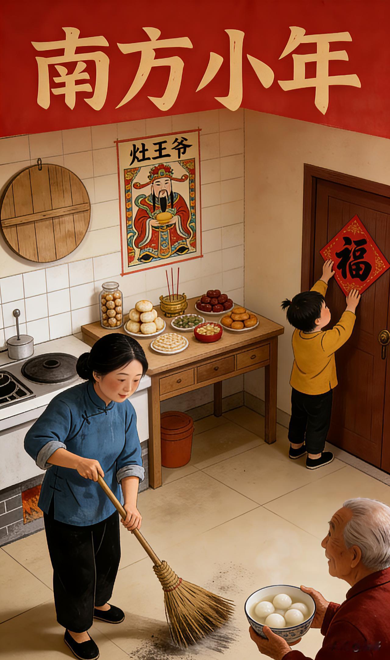 南方小年：一碗甜糯，藏尽南方人最软的乡愁今天腊月二十四，是专属于南方人的小