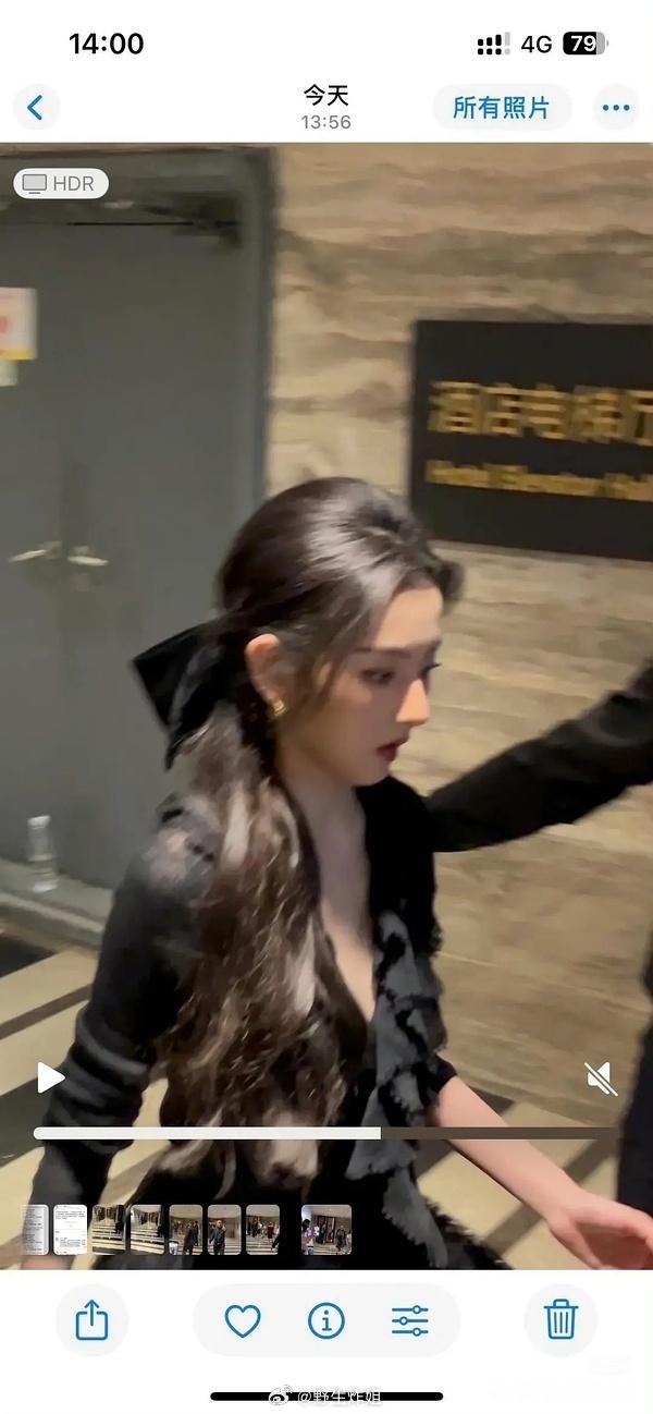 宋祖儿迪奥活动生图状态调整回来了，一点都不肿了诶​​​