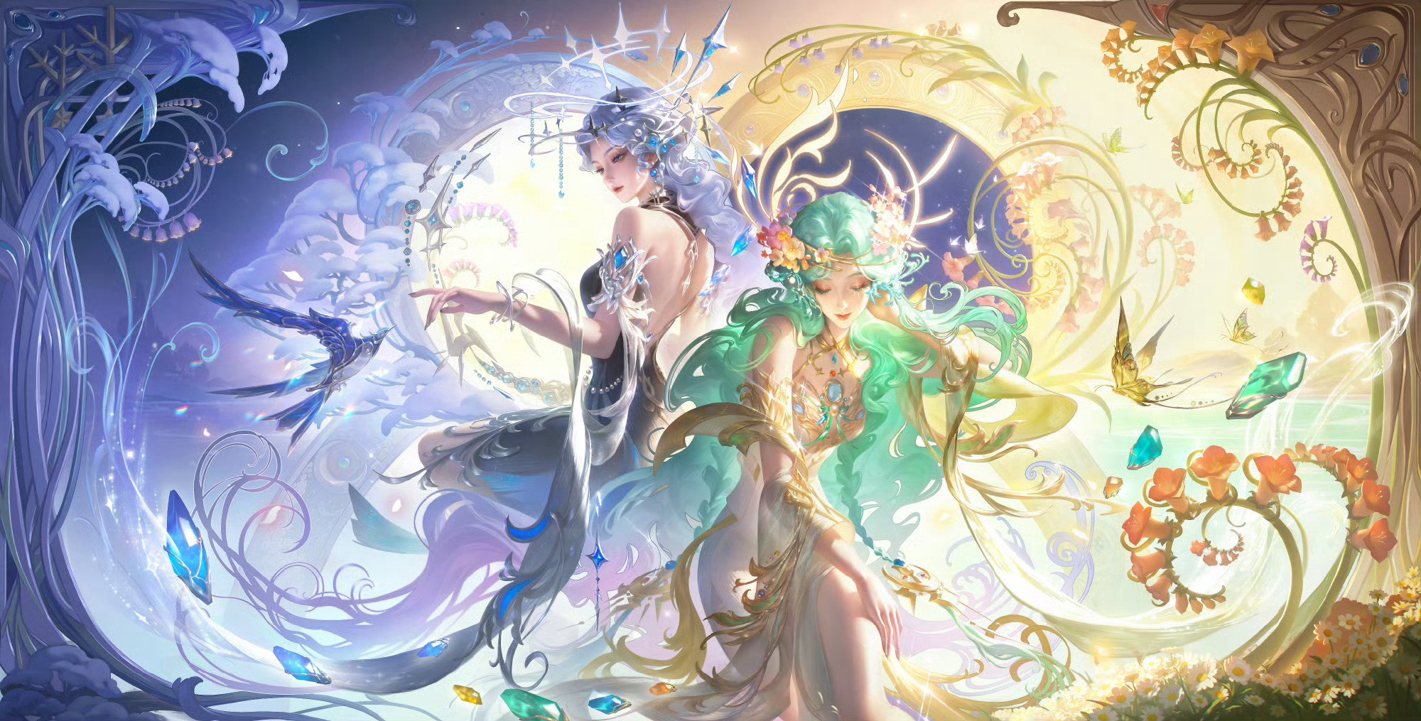 花球萌中秋快乐呀🥮貂蝉美神临世​​​