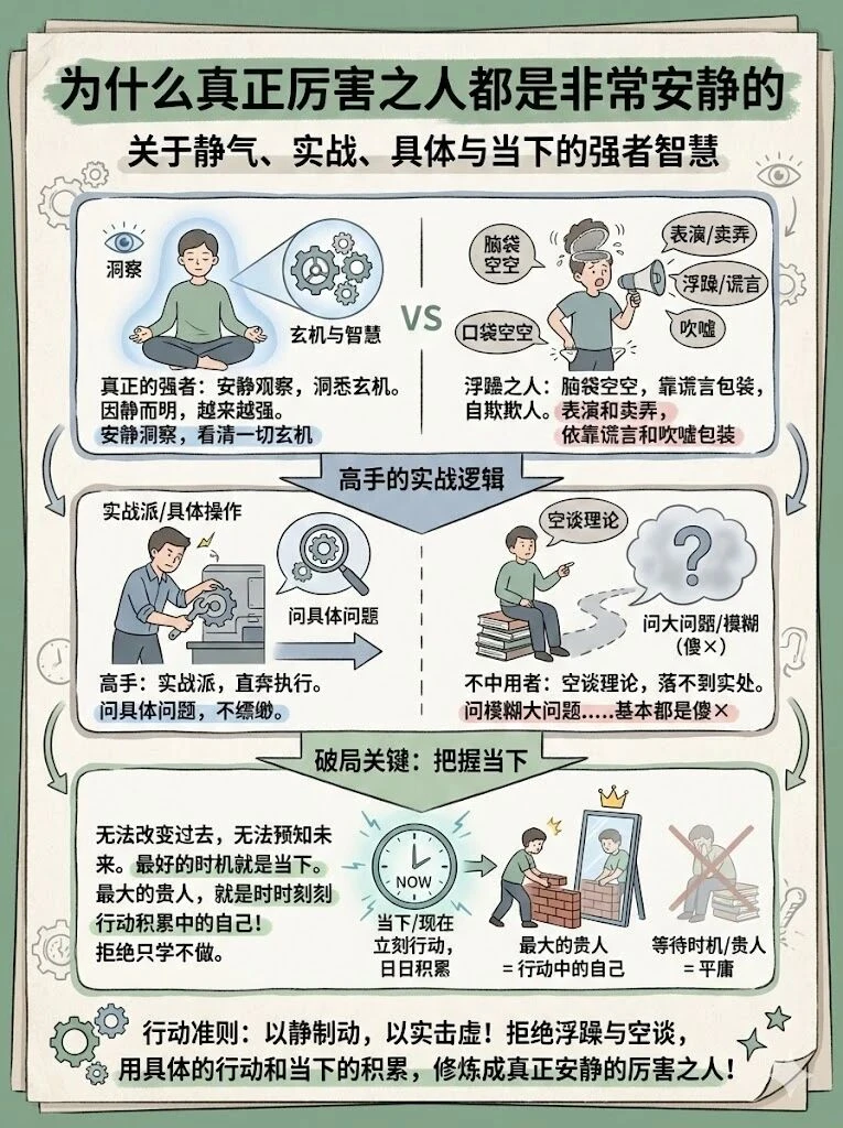 为什么越厉害的人，越安静？