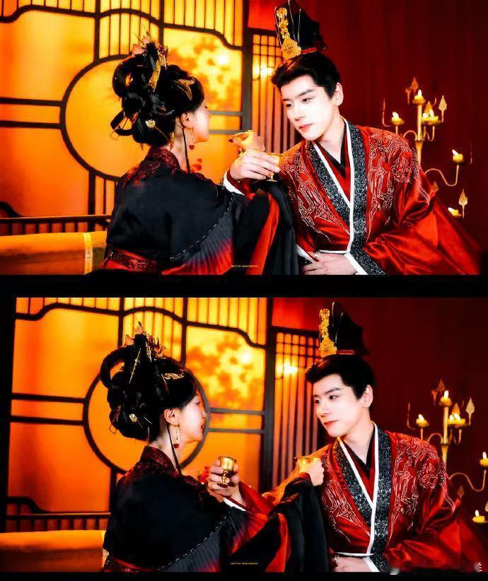 吴谨言魏哲鸣帝后cp剧宣小片短短几秒就抓住精髓，演技颜值双在线，这CP不火没道