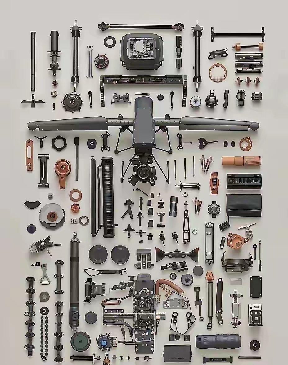 拆一个无人机看看...