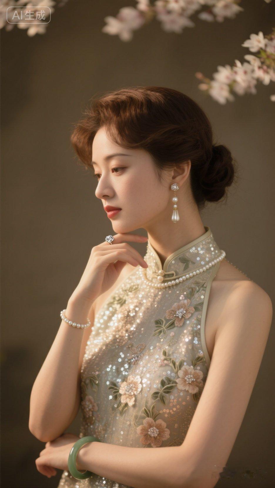 优雅旗袍，温婉如玉，尽显东方之美