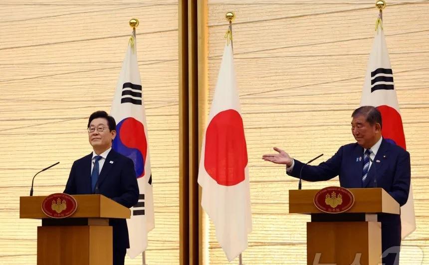 【韩日首脑会谈：将时隔17年首次发表两国联合公报，李在明事后讲话没有提及日媒在访