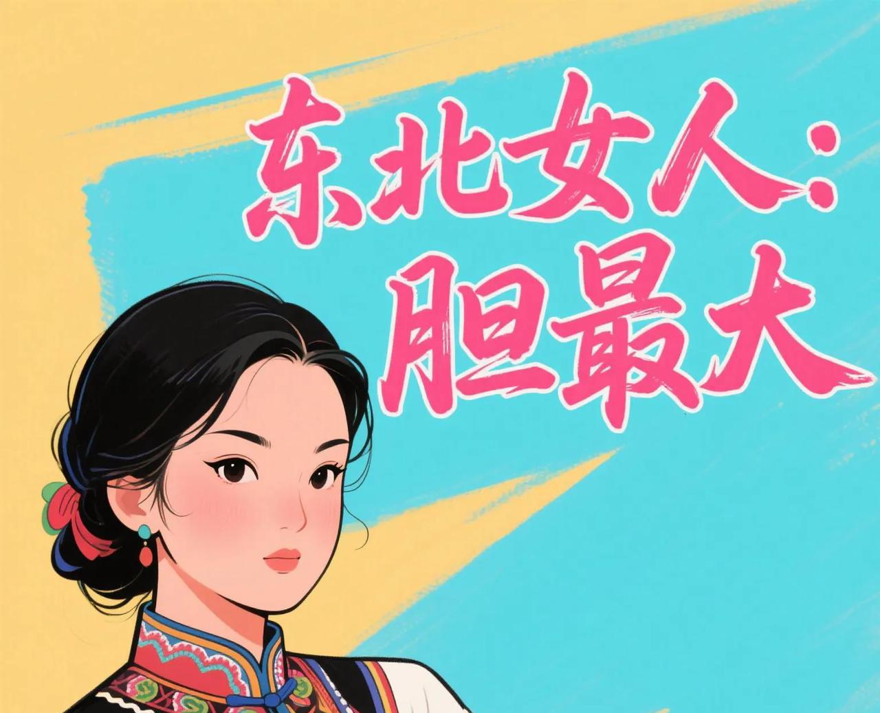中国不同地区女性的部分典型特点：1.东北女人：直爽大气-性格：热情奔放、