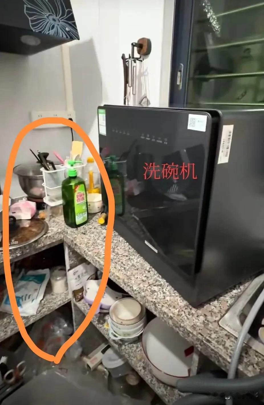 看到那个因为洗碗机被砸的家，我盯着厨房照片看了很久。别人在争论谁对谁错，我