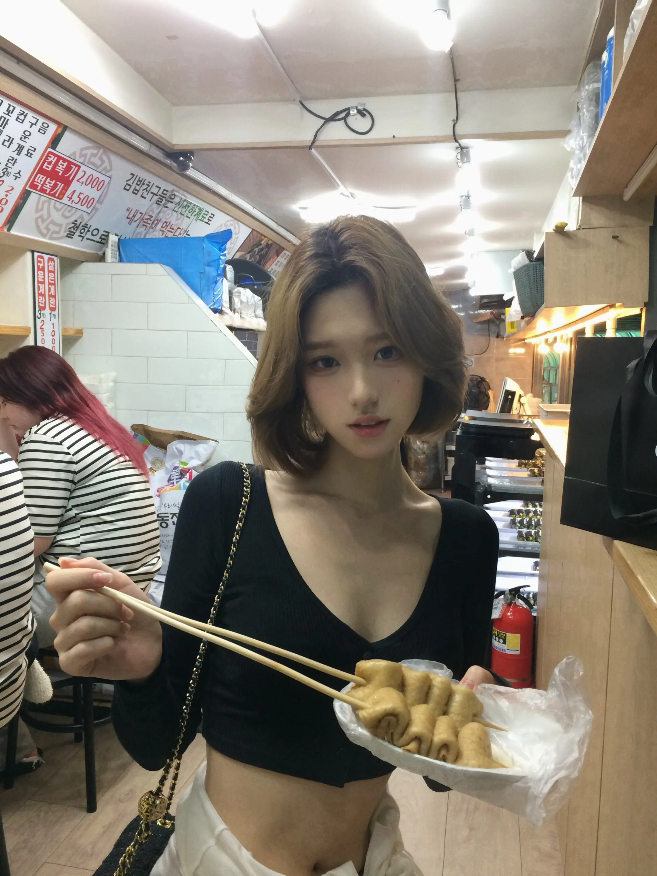 首尔的夜晚。
