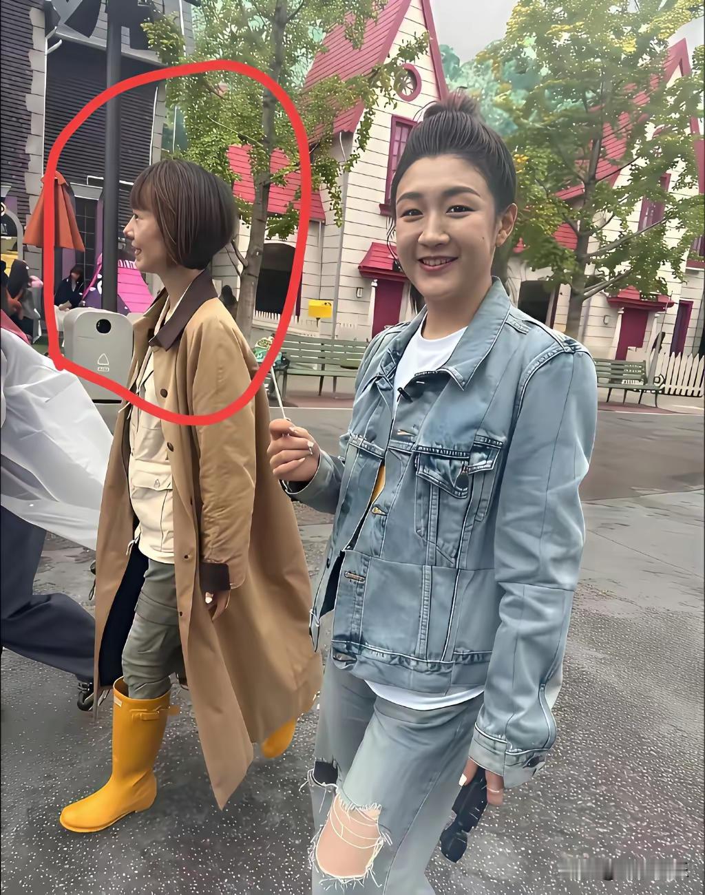 看着像路人，可比路人洋气多了