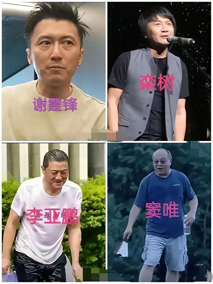 他们四人才是真正意义的“同门”！大家觉得呢？谢霆锋栾树李亚鹏