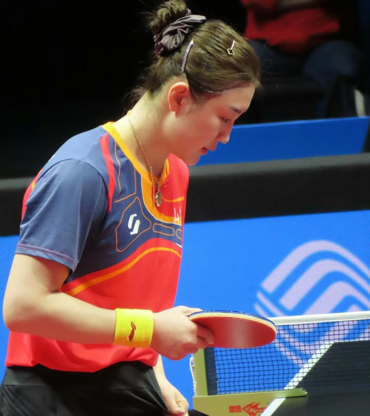 恭喜老将！陈梦4-1击败朱雨玲，揽获全运铜牌。虽败犹荣！致敬朱雨玲，意志顽强硬