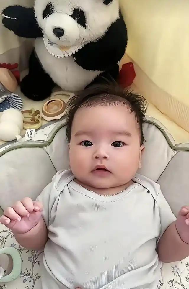 汪小菲两个宝贝箖箖玥玥回北京了，小汪宝成了焦点。小汪宝只要一出现，家里立马从“