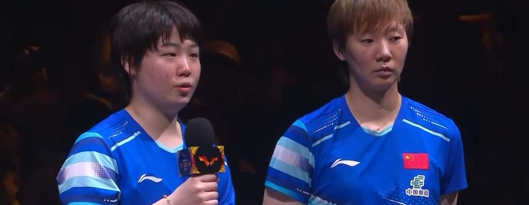 蒯蔓/王曼昱3-1击败对手，夺得冠军不可怕，两人取得女双14连胜也不可怕，