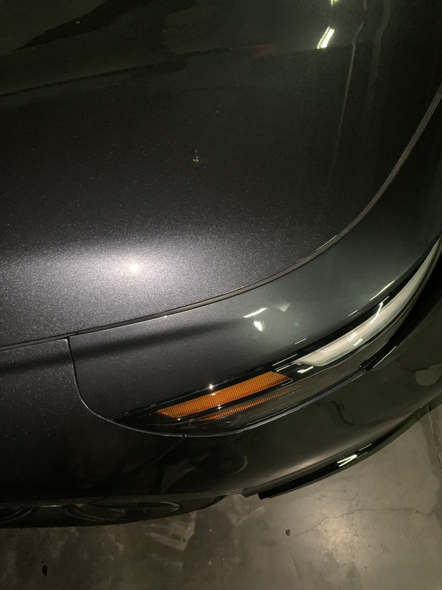 雅阁前脸车漆不一致这个是后喷漆吗？车友们有没有这个情况的！