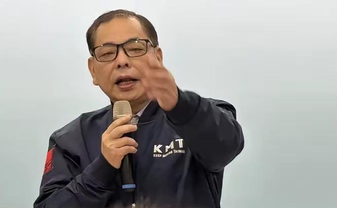 徐欣莹提名参选新竹县长，副县长陈见贤面对媒体简言“国民党加油，新竹县加油”，可谓