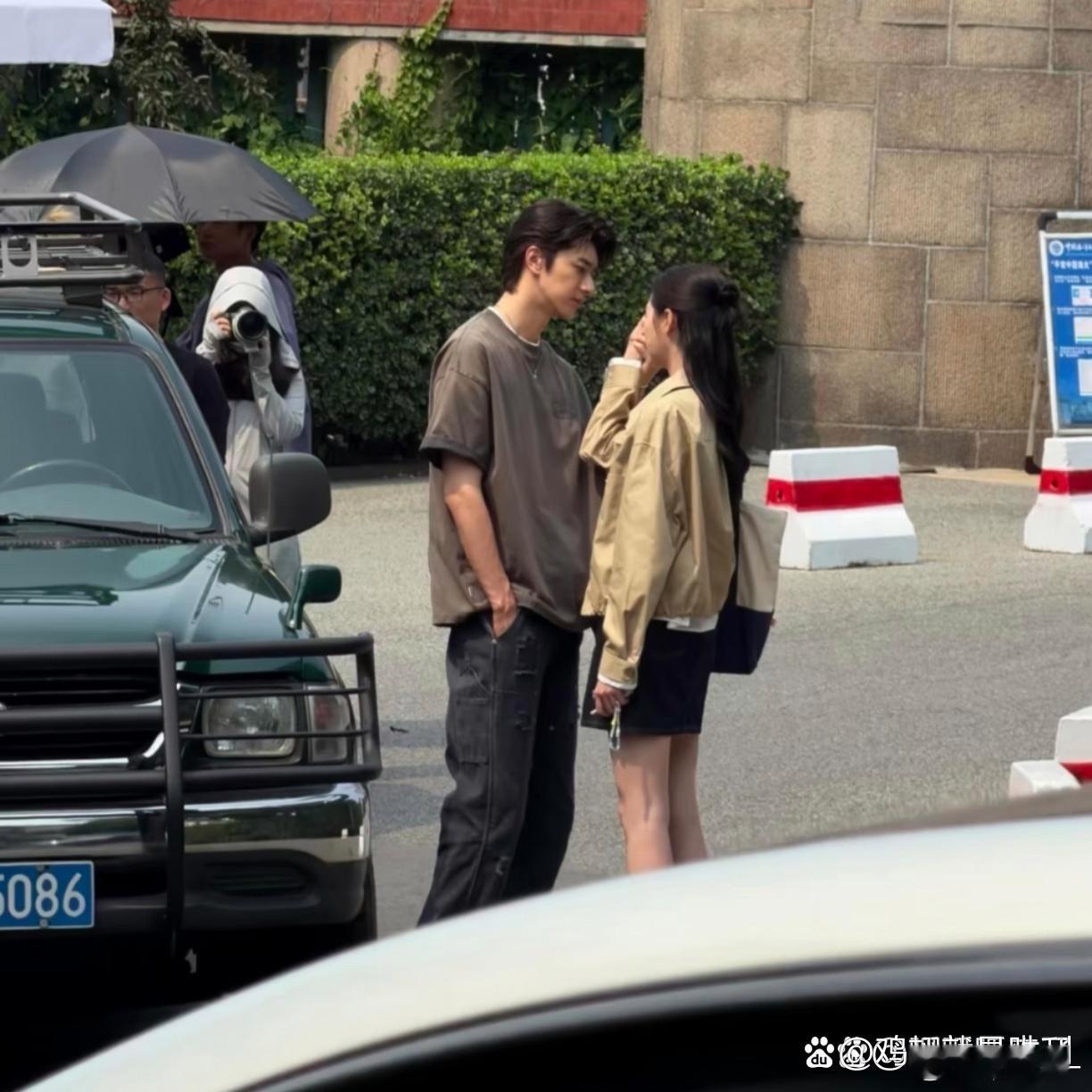 第一次见和关晓彤身高超搭的男明星！