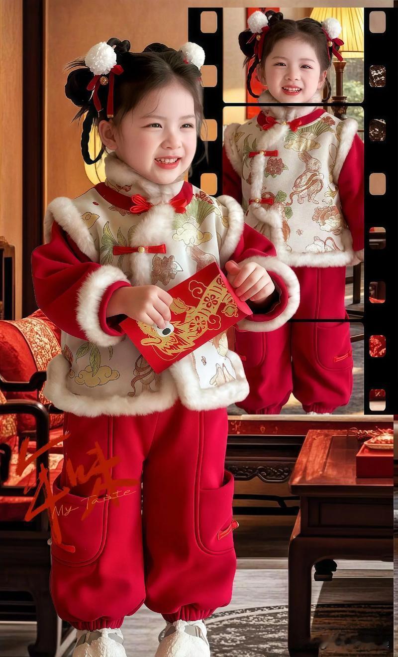 过年萌娃应该怎么打扮？过年给萌娃打扮，既要喜庆好看，也要舒适安全，方便孩子活