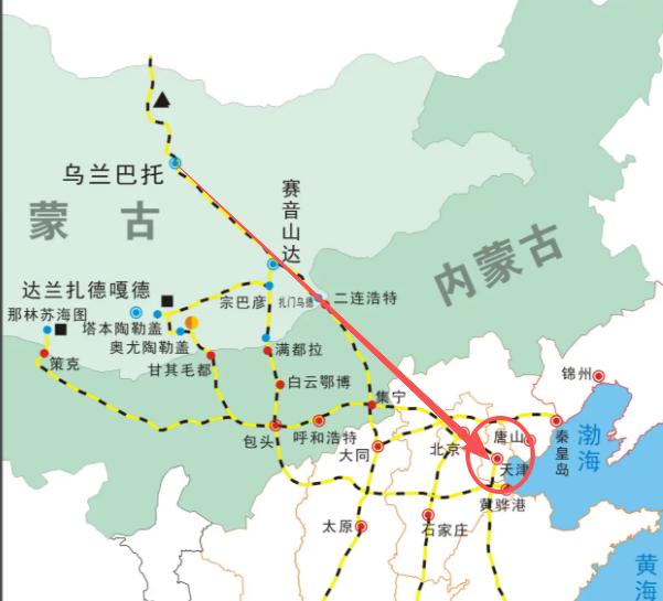 蒙古计划曾通过天津港把稀土卖给美国，他们直接提出来要用很低的价格租下港口五十年，