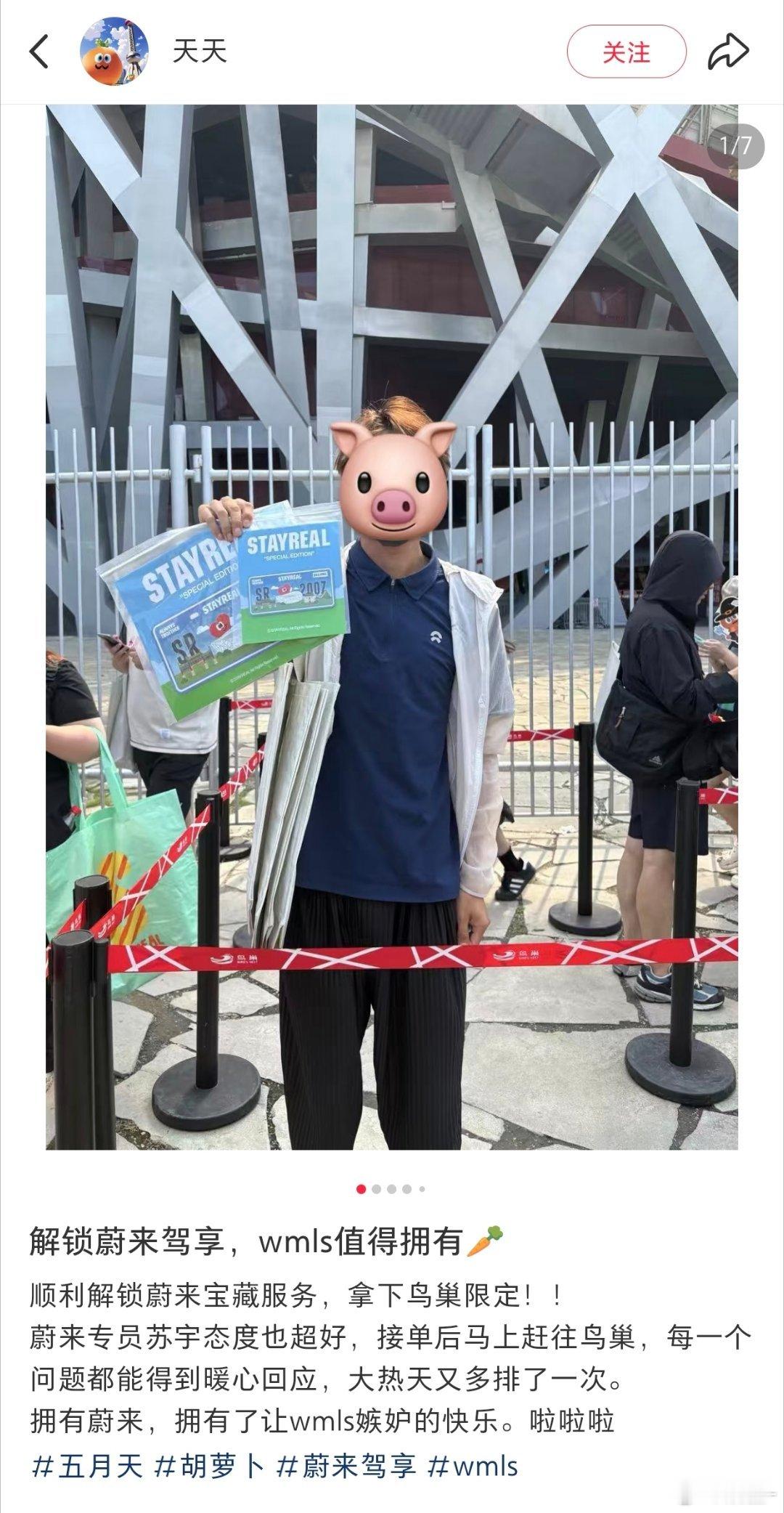 网友们充分发掘了蔚来驾享服务的使用场景包括但不限于代排队，接送孩子，上门喂猫，陪