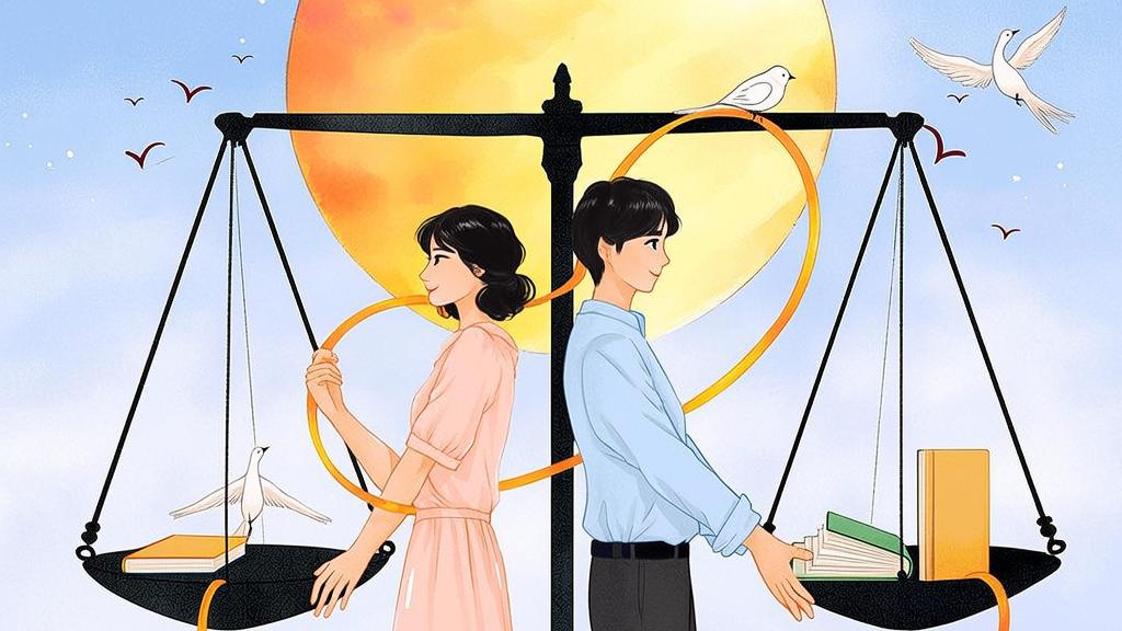 掌握爱情“平衡术”,让亲密关系甜而不腻!