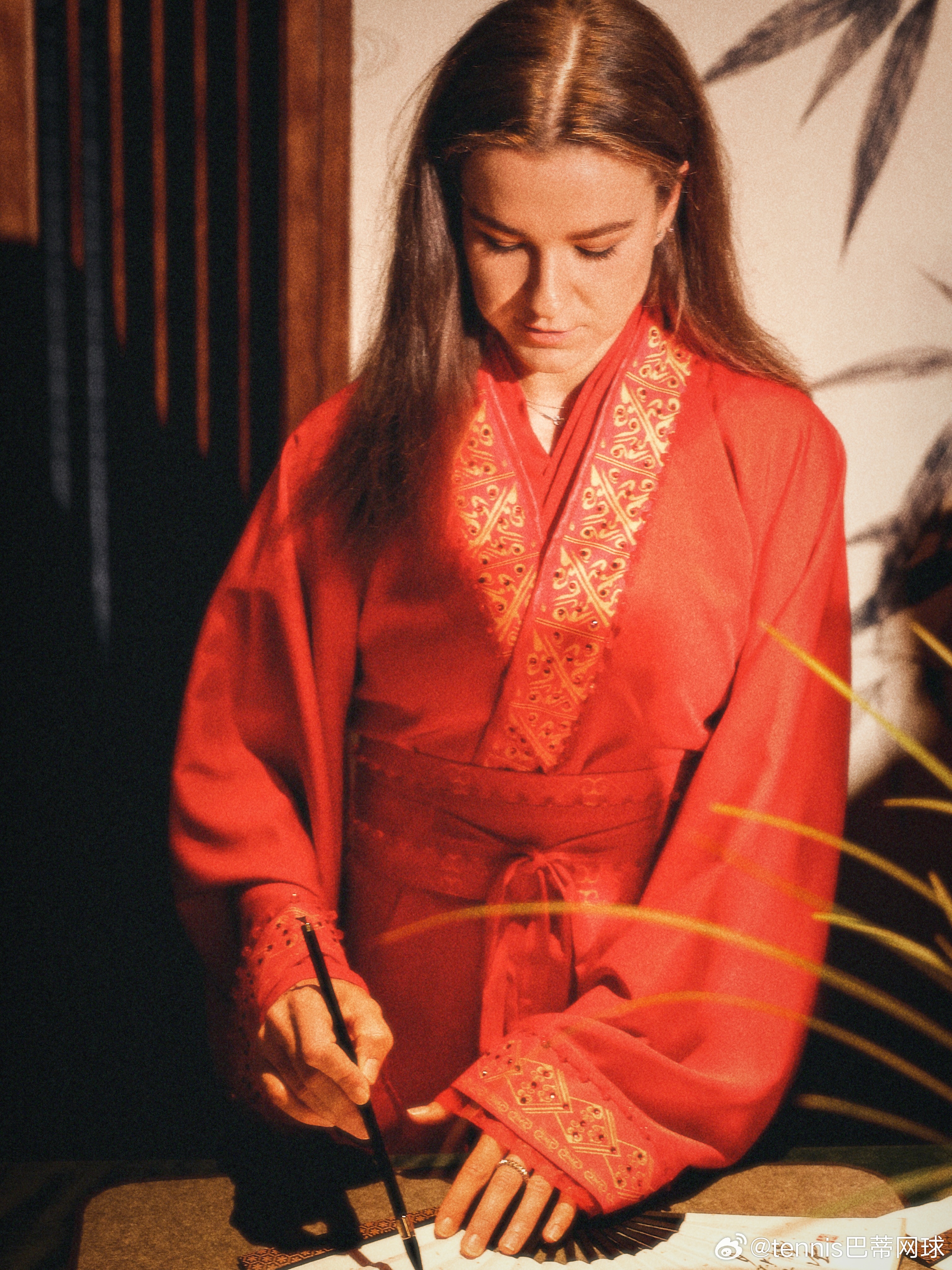 今年中网穿汉服的女球员还有吗，期待，都很美wta​​​