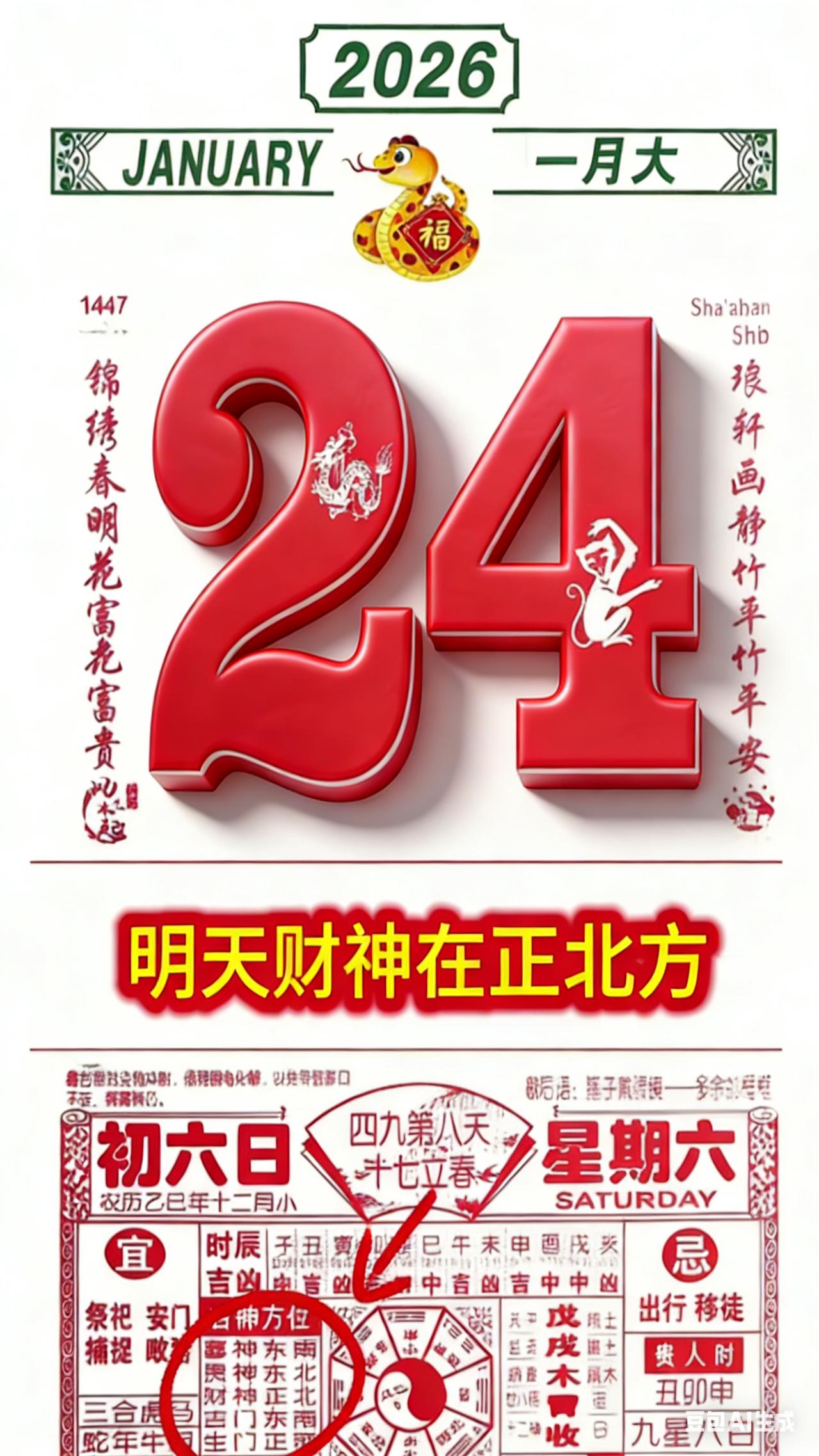 （醒木一拍）列位看官，今儿个咱们不说三国，不讲水浒，单表一表这2026年1月24