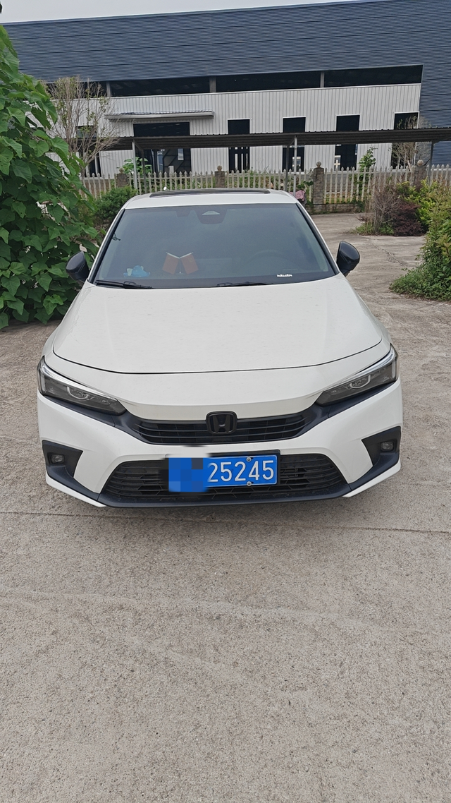 颜值当担啊新款思域挺帅的