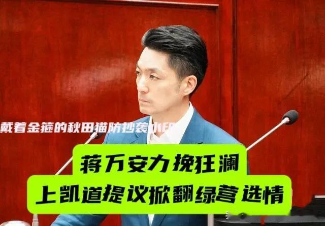 蒋万安力挽狂澜！媒体人分析后断言：725上凯道反毒油将重创民进党选情，蒋万安可