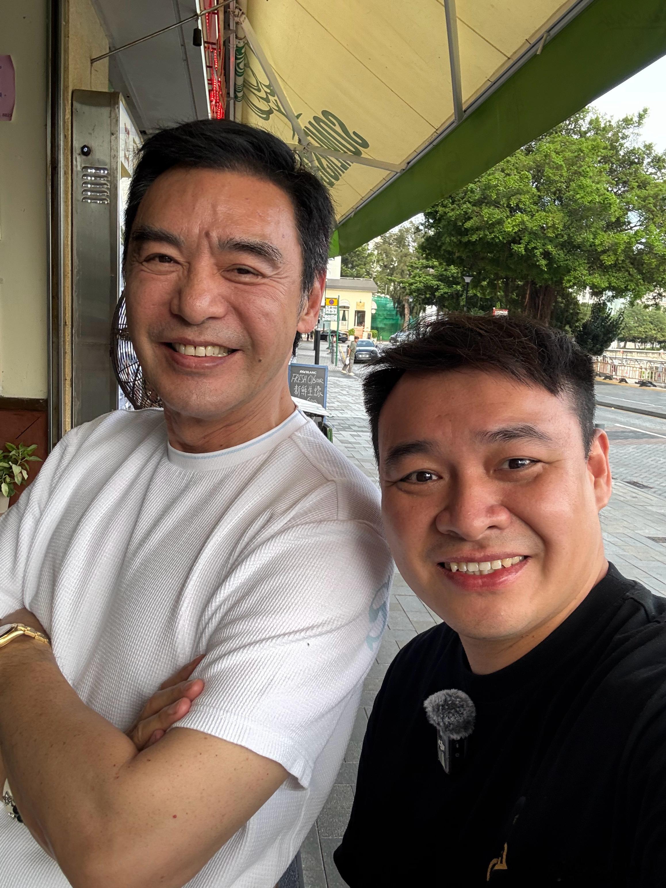 香港赤柱试车，遇到B哥哥。能B，姜B，呢个真系B哥哥！​​​