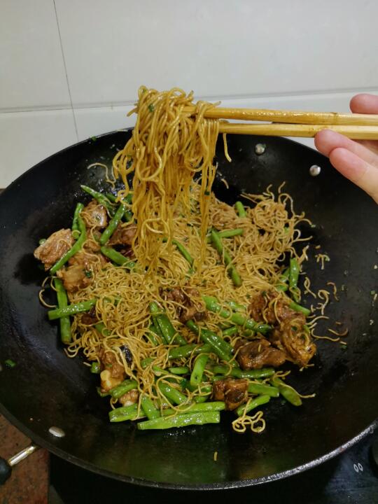 这个豆角排骨焖面，被全家人夸到爆！