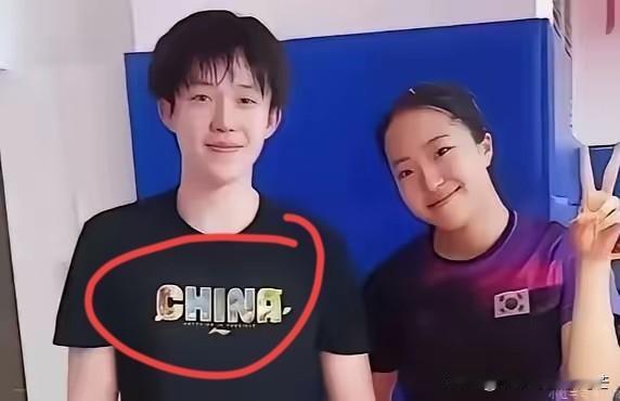 韩国乒坛女神申裕斌藏了个小小心愿，居然和中国选手王楚钦直接挂钩！熟悉乒乓球