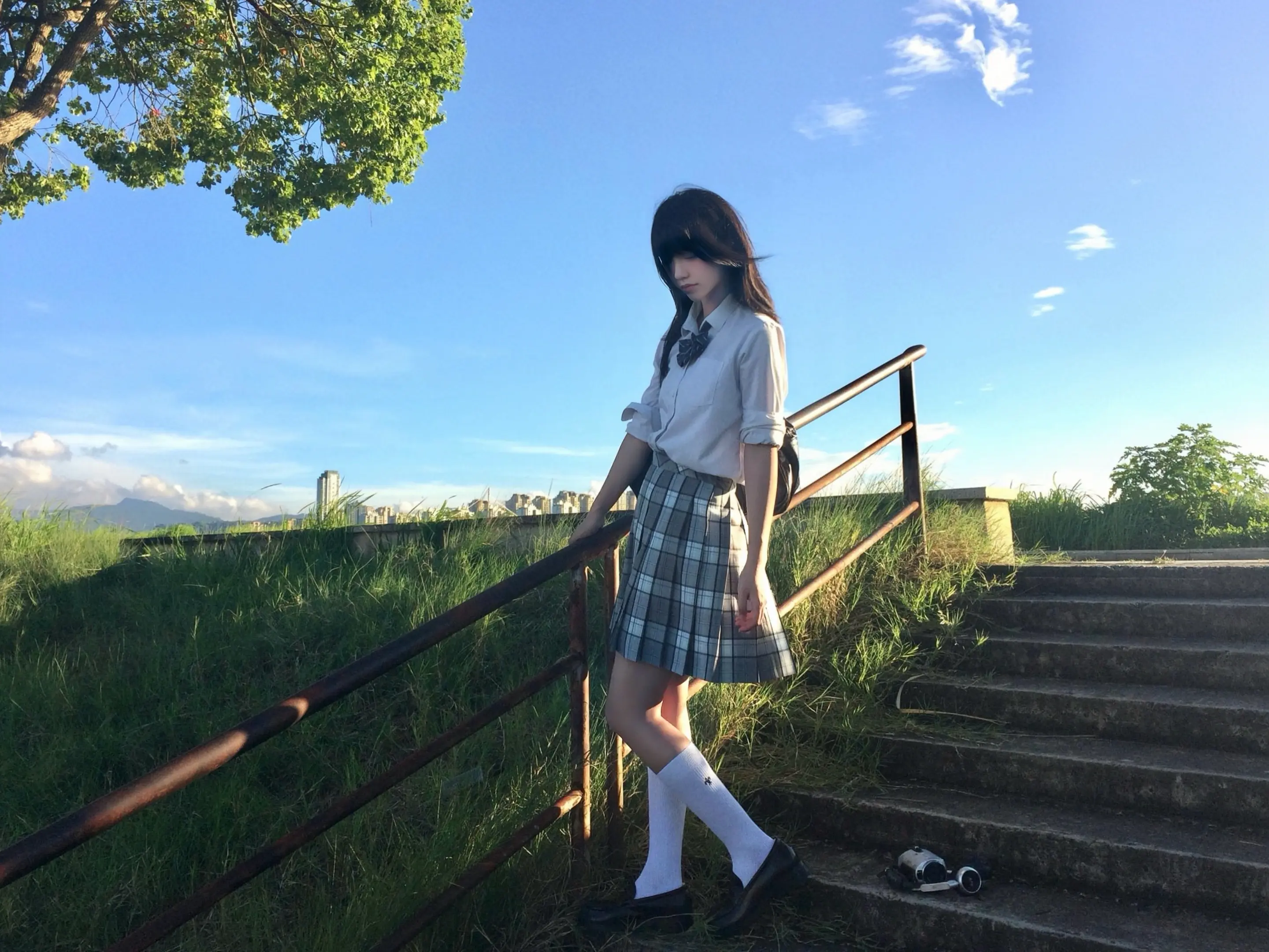知曉天空之藍的人啊。