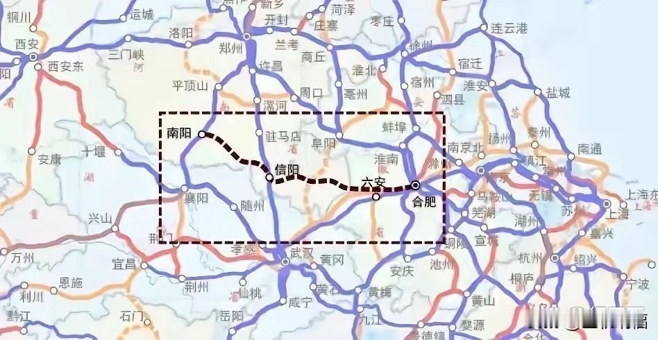 南阳至合肥高铁是豫南地区对接长三角的全新高铁通道，线路起于河南南阳，途经信阳，终