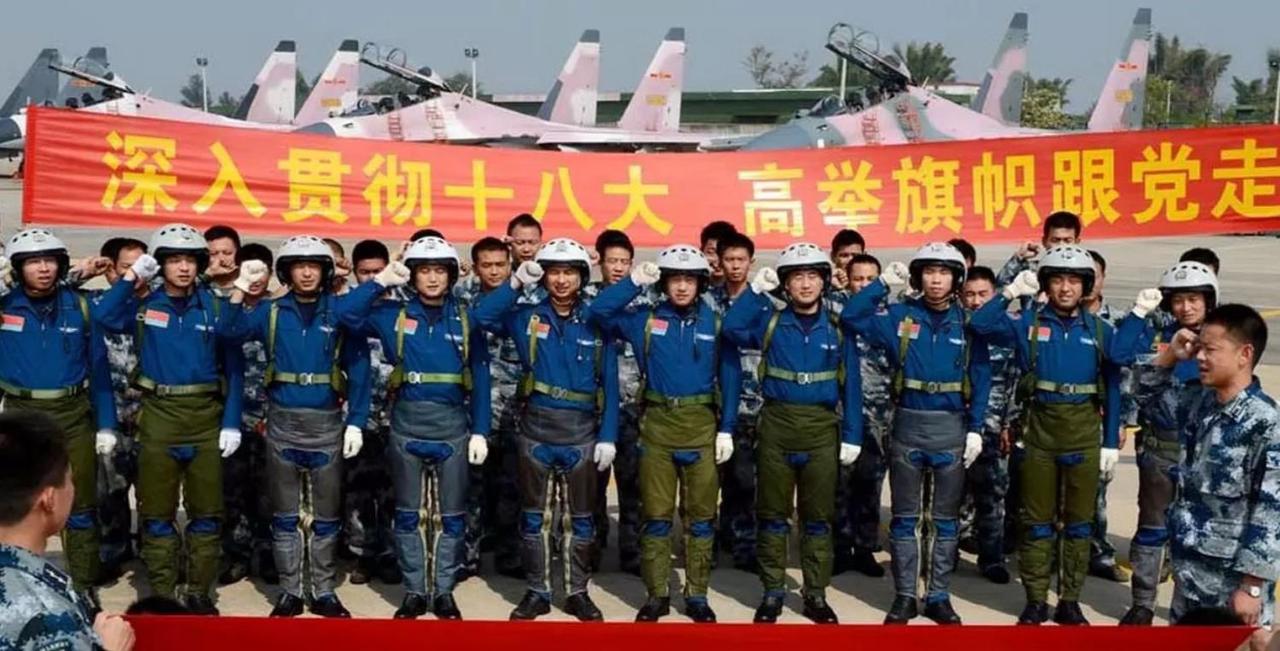 解放军“侧卫”战斗机的粉色+淡蓝色的热带涂装。为什么热带涂装的主色调是粉色？