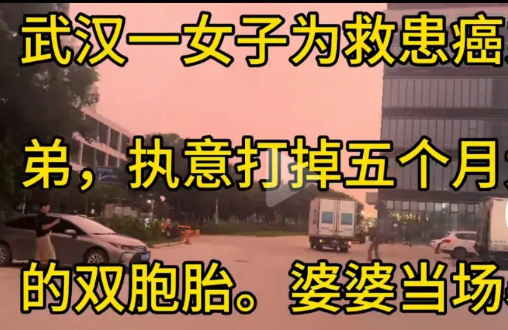 什么是扶弟魔？这才是扶弟魔的天花板，2015年，武汉女子的弟弟得了白血病要求捐骨