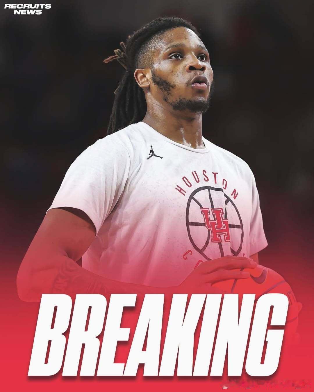 据休斯顿大学主帅凯尔文·桑普森(KelvinSampson)透露，乔瑟夫·塔格