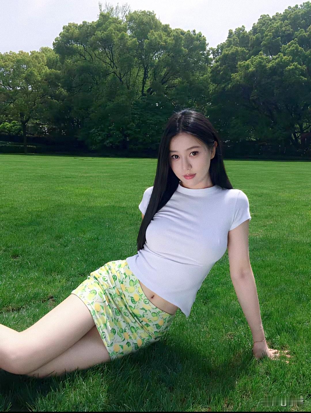 我这身材比例还算是可以吧！