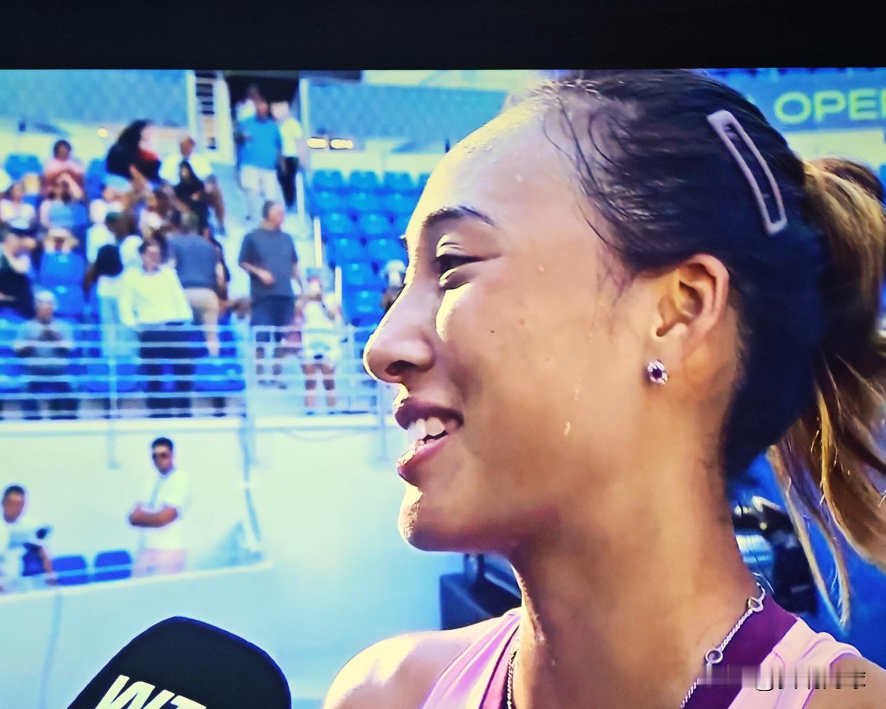 WTA250🇬🇷雅典站女单第二轮1/8决赛🇨🇳郑钦文135仅耗时1小时