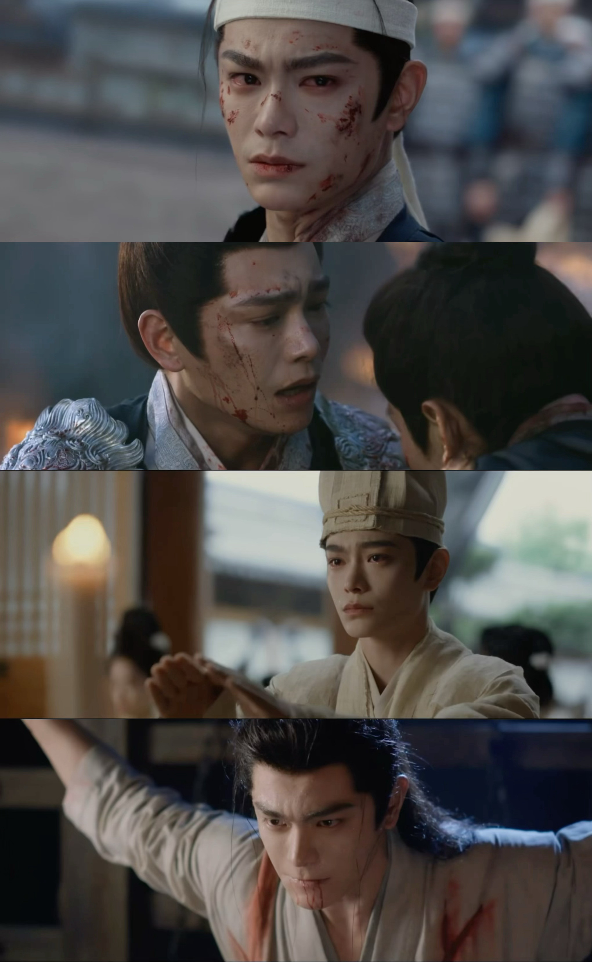 山河枕心疼卫韫小苦瓜，一张live图看的是演技也是眼技，丁禹兮你是破碎感的神！！