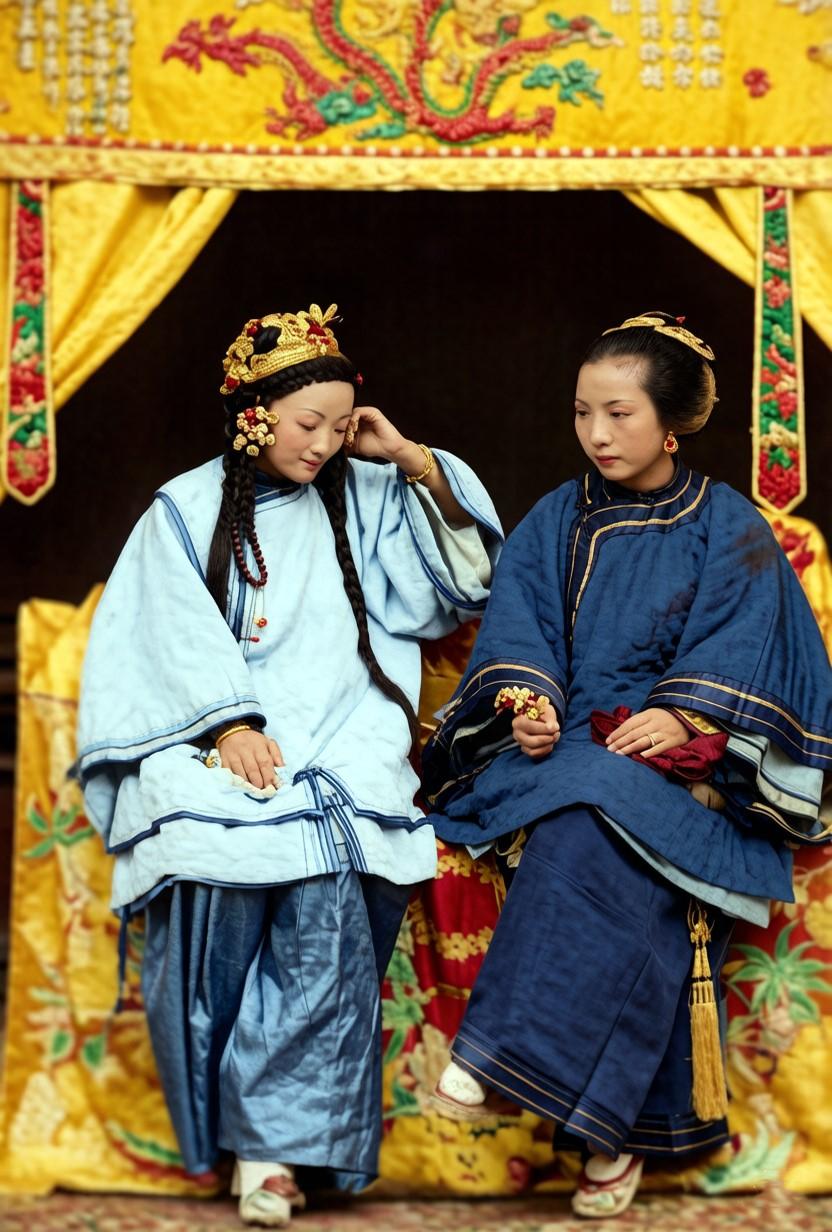 很难想象，这竟是一张150多年前的老照片，拍摄时间在1870年前后。 画面中