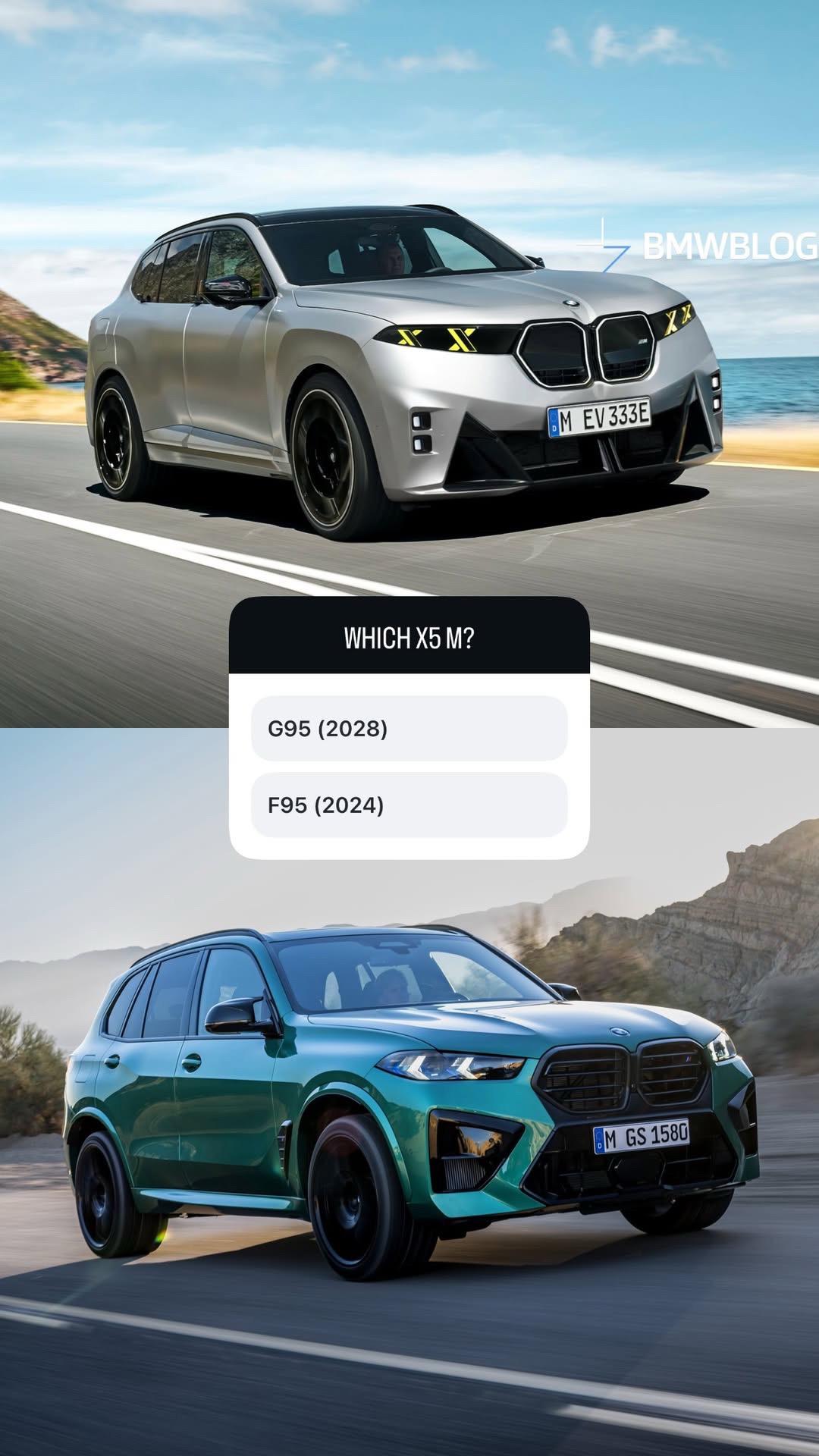 新旧款宝马X5M你喜欢哪款？宝马宝马X5MSUV