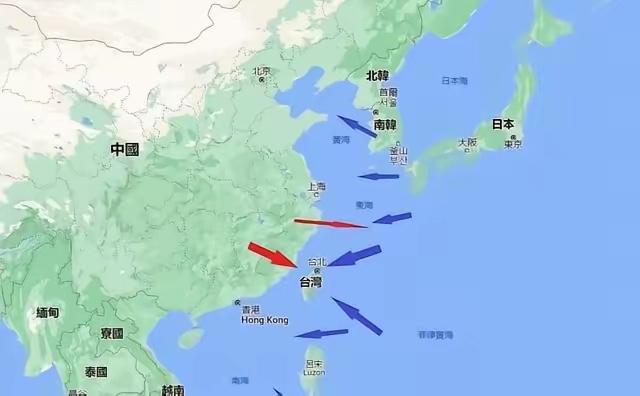 台海一旦开打，中国要面对几个对手？最近老美那边的智库放的话太狂，说只要台海打