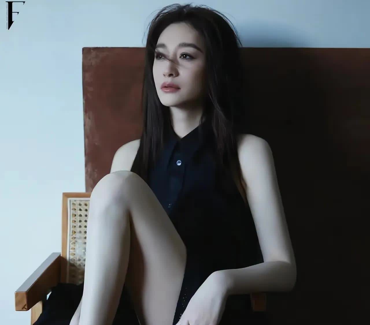 李小冉～冰美人，白皙
