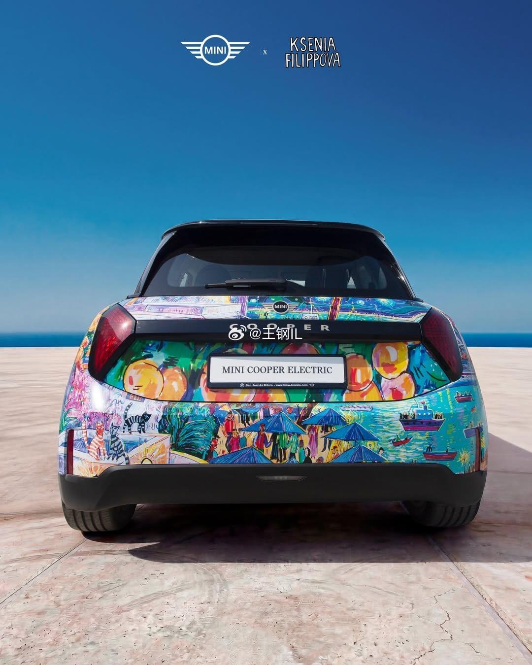 MINI又有新合作啦！这次是MINI·突尼斯和当地艺术家的联合创作，当地艺术家把