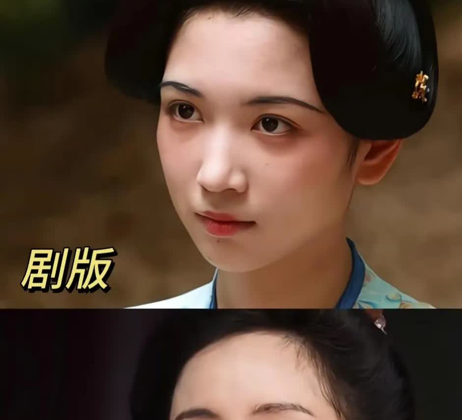 不得不说长安的荔枝剧版和影版都拍出了锦娘独特的美代露娃和杨幂的脸简直了，昏暗