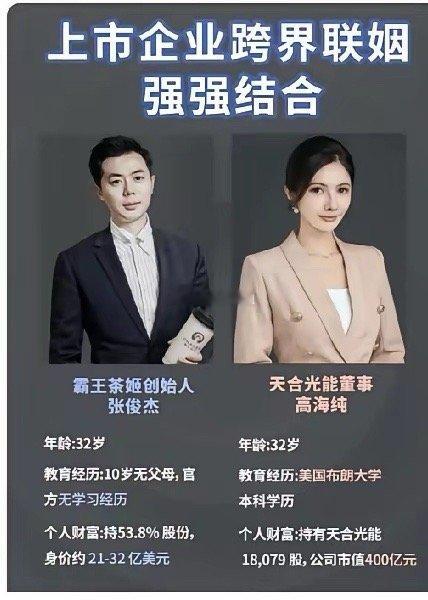 现在看来，有钱人挑媳妇还真有门道。张俊杰17岁当茶饮店员，凌晨4点煮茶切水果，3