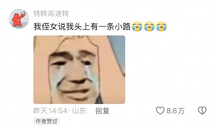 你侄女很可爱