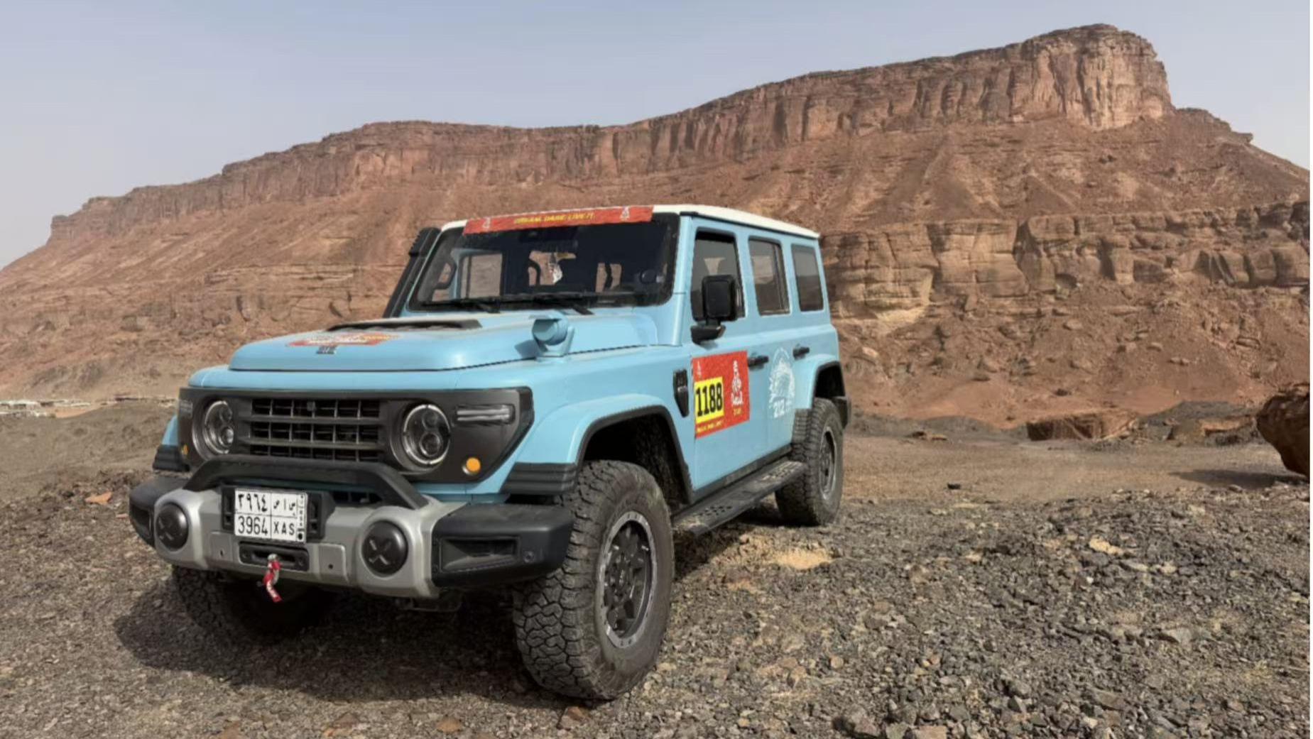 达喀尔保障车背后 212搭建中国越野文化演进之桥